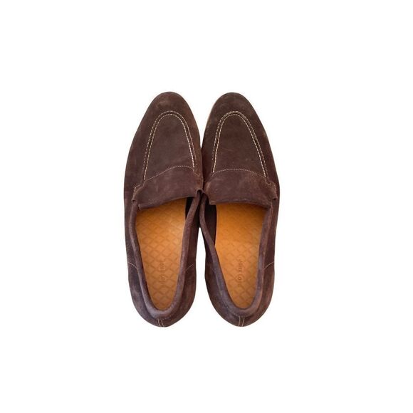 John Lobb Mens Brown Leather Slip On Loafer Casual Shoes Size 10.5 main image 8